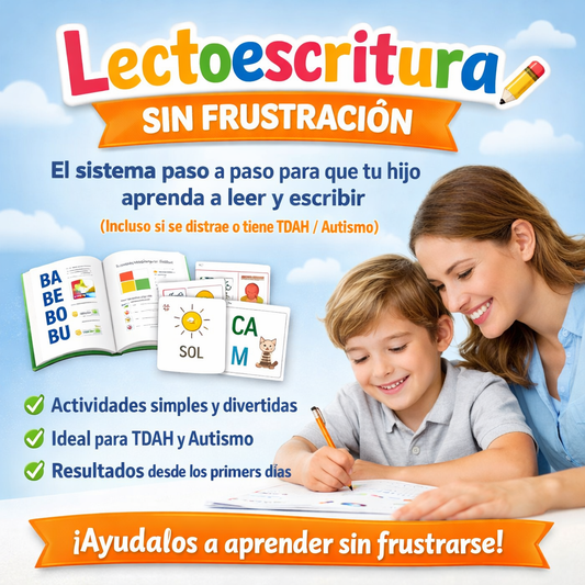 Lectoescritura Paso a Paso para niños