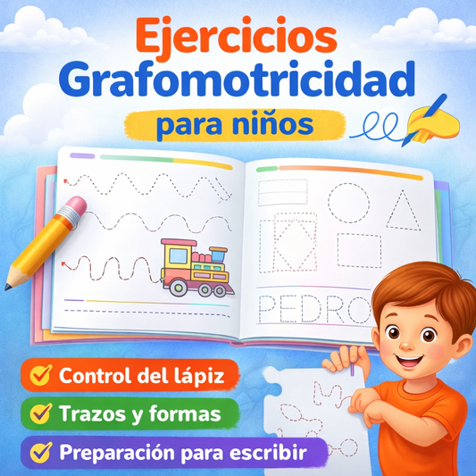 Ejercicios Grafomotricidad para Niños